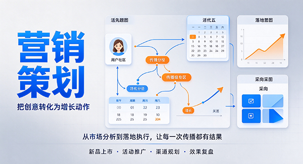 龙湖区营销策划